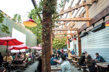 One of Portland's favorite patios. Photo by Todd Walberg