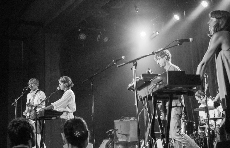 Local band Radiation City playing Wonder Ballroom. Photo by Todd Walberg