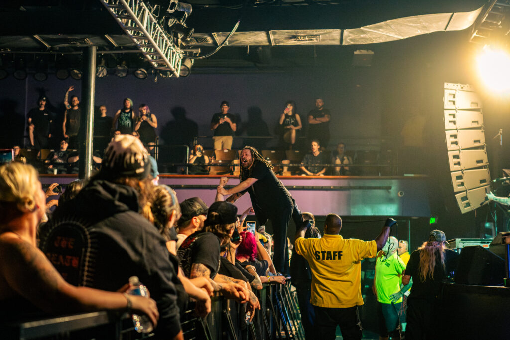 Johnny Booth opens for We Came As Romans at Roseland Theater on August 12, 2025.